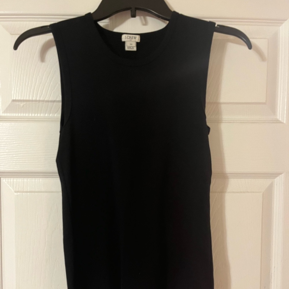 black xs tank top jcrew brand